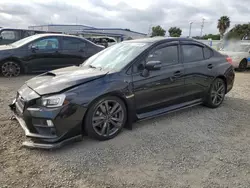 Subaru wrx salvage cars for sale: 2017 Subaru WRX Limited