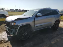 Salvage cars for sale at Woodhaven, MI auction: 2018 Jeep Grand Cherokee Laredo