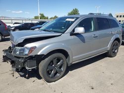 Salvage cars for sale at Littleton, CO auction: 2019 Dodge Journey Crossroad