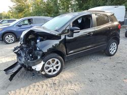 Salvage cars for sale at Candia, NH auction: 2022 Ford Ecosport SE