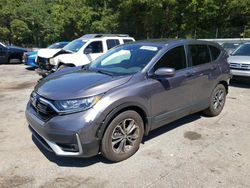 Salvage cars for sale at Austell, GA auction: 2021 Honda CR-V EXL