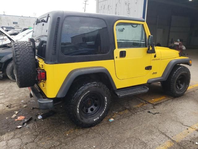 2001 Jeep Wrangler / TJ SE