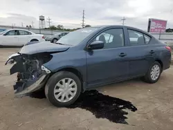 2017 Nissan Versa S en venta en Chicago Heights, IL