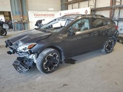 Salvage cars for sale at Eldridge, IA auction: 2023 Subaru Crosstrek Limited