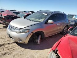 Salvage cars for sale at Amarillo, TX auction: 2009 Nissan Murano S