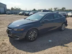 Chevrolet salvage cars for sale: 2018 Chevrolet Malibu LT