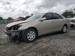 Toyota salvage cars for sale: 2005 Toyota Camry LE