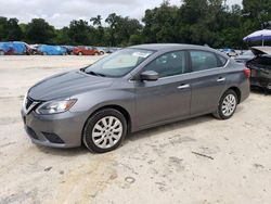 Salvage cars for sale at Ocala, FL auction: 2018 Nissan Sentra S