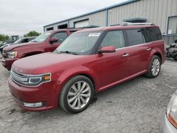 Salvage cars for sale at Chambersburg, PA auction: 2014 Ford Flex Limited