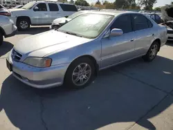 Acura salvage cars for sale: 2001 Acura 3.2TL