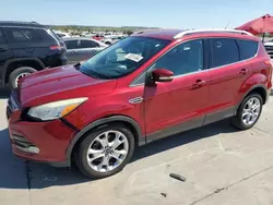 Salvage cars for sale at Grand Prairie, TX auction: 2014 Ford Escape Titanium