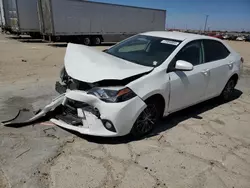 Salvage cars for sale at Sun Valley, CA auction: 2015 Toyota Corolla L