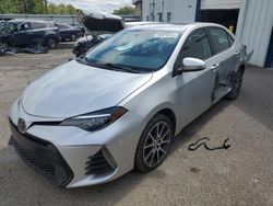 Toyota salvage cars for sale: 2017 Toyota Corolla L