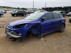 Salvage cars for sale at Colorado Springs, CO auction: 2014 Ford Focus SE