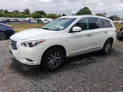 Salvage cars for sale at Hillsborough, NJ auction: 2014 Infiniti QX60