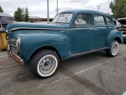 Salvage cars for sale from Copart Rancho Cucamonga, CA: 1941 Plymouth 4 Door