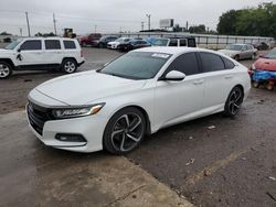 Honda salvage cars for sale: 2020 Honda Accord Sport