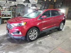 Vehiculos salvage en venta de Copart Albany, NY: 2019 Ford Edge Titanium