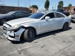 Salvage cars for sale at Wilmington, CA auction: 2012 Mercedes-Benz CLS 550