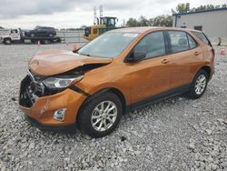 Chevrolet salvage cars for sale: 2018 Chevrolet Equinox LS