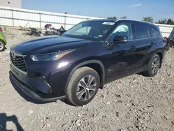 Toyota salvage cars for sale: 2022 Toyota Highlander XLE