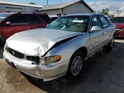 Buick salvage cars for sale: 2002 Buick Century Custom