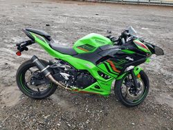 Salvage Motorcycles for sale at auction: 2024 Kawasaki EX500 H