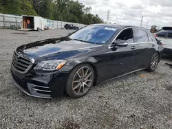 Mercedes-Benz Vehiculos salvage en venta: 2018 Mercedes-Benz S 560