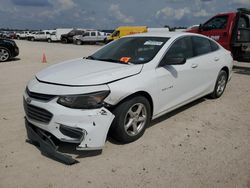 Chevrolet Malibu salvage cars for sale: 2016 Chevrolet Malibu LS