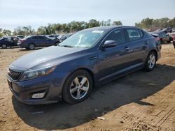 KIA salvage cars for sale: 2015 KIA Optima LX