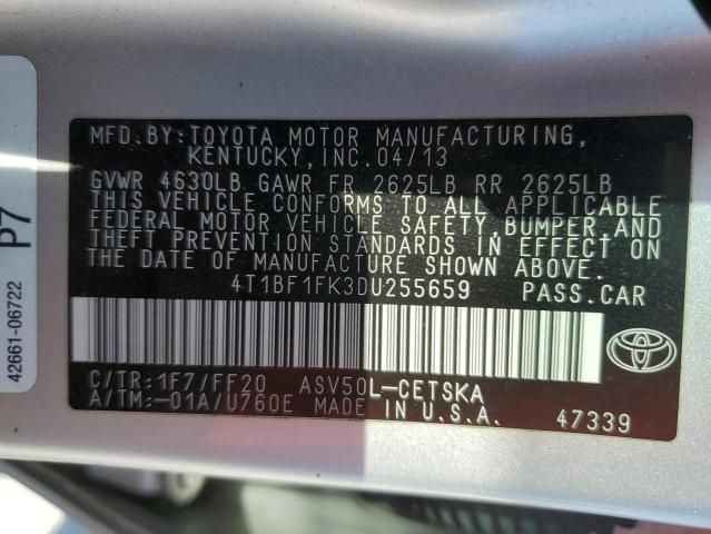 2013 Toyota Camry L