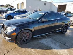 Salvage cars for sale at New Orleans, LA auction: 2013 Mercedes-Benz C 350