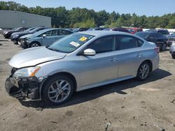 Nissan salvage cars for sale: 2015 Nissan Sentra S