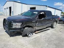 Salvage cars for sale at Tulsa, OK auction: 2018 Ford F150 Supercrew