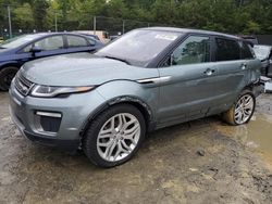 Salvage cars for sale at Waldorf, MD auction: 2016 Land Rover Range Rover Evoque HSE