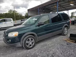 Salvage cars for sale at Cartersville, GA auction: 2005 Pontiac Montana SV6