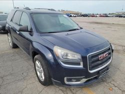 Salvage cars for sale at Chicago Heights, IL auction: 2015 GMC Acadia SLE