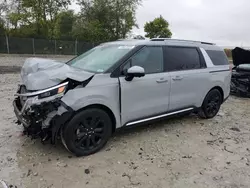 KIA Vehiculos salvage en venta: 2022 KIA Carnival SX Prestige