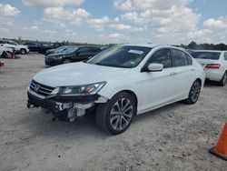 Honda salvage cars for sale: 2015 Honda Accord Sport