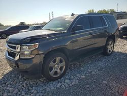 Salvage cars for sale at Barberton, OH auction: 2017 Chevrolet Tahoe K1500 LS