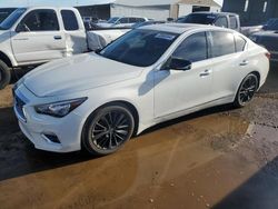 Salvage cars for sale at Brighton, CO auction: 2021 Infiniti Q50 Luxe