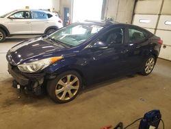 Salvage cars for sale at Blaine, MN auction: 2013 Hyundai Elantra GLS