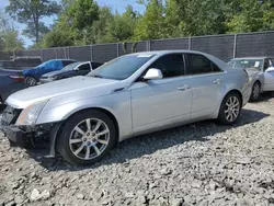 Salvage cars for sale at Waldorf, MD auction: 2009 Cadillac CTS HI Feature V6