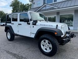 Salvage cars for sale at North Billerica, MA auction: 2009 Jeep Wrangler Unlimited Rubicon