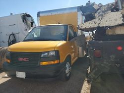 Salvage trucks for sale at Amarillo, TX auction: 2022 GMC Savana Cutaway G3500