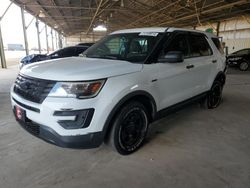 Ford salvage cars for sale: 2019 Ford Explorer Police Interceptor