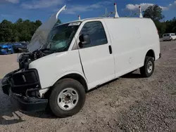 Salvage trucks for sale at Gaston, SC auction: 2015 Chevrolet Express G2500