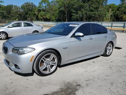 Salvage cars for sale at Fort Pierce, FL auction: 2016 BMW 535 I