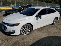 Salvage cars for sale at Waldorf, MD auction: 2020 Chevrolet Malibu LT