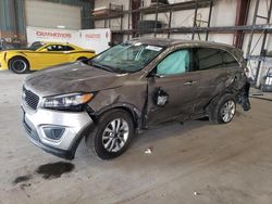 Salvage cars for sale at Eldridge, IA auction: 2017 KIA Sorento LX